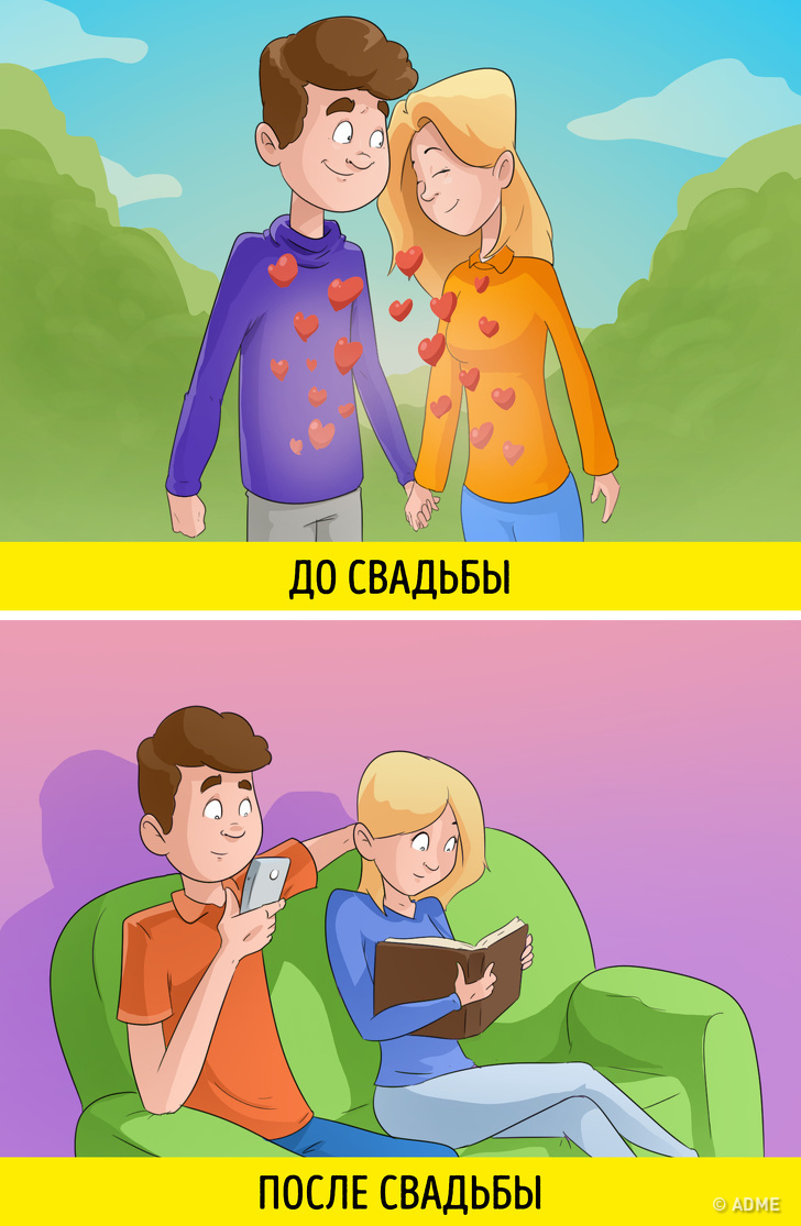 Ученые рассказали, как неудачный брак влияет на&nbsp;здоровье (Спойлер: отрицательно)