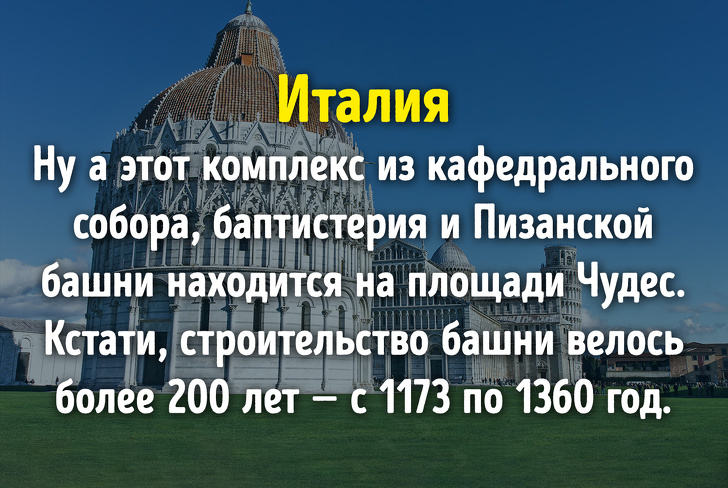 Угадаете ли вы эти известные страны лишь по одному фото?